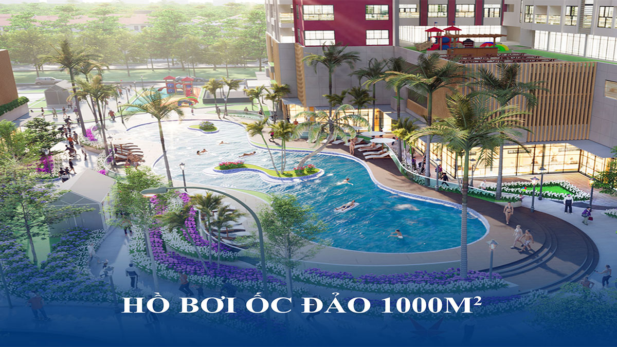 Hồ Bơi Ốc Đảo 1000m2