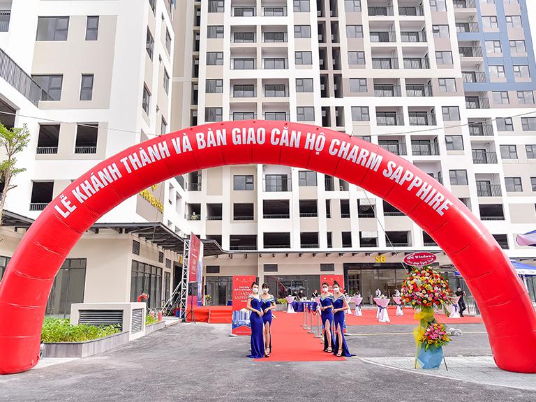 BÀN GIAO CĂN HỘ CHARM SAPPHIRE ĐẾN CƯ DÂN VỚI CHẤT LƯỢNG VƯỢT MONG ĐỢI