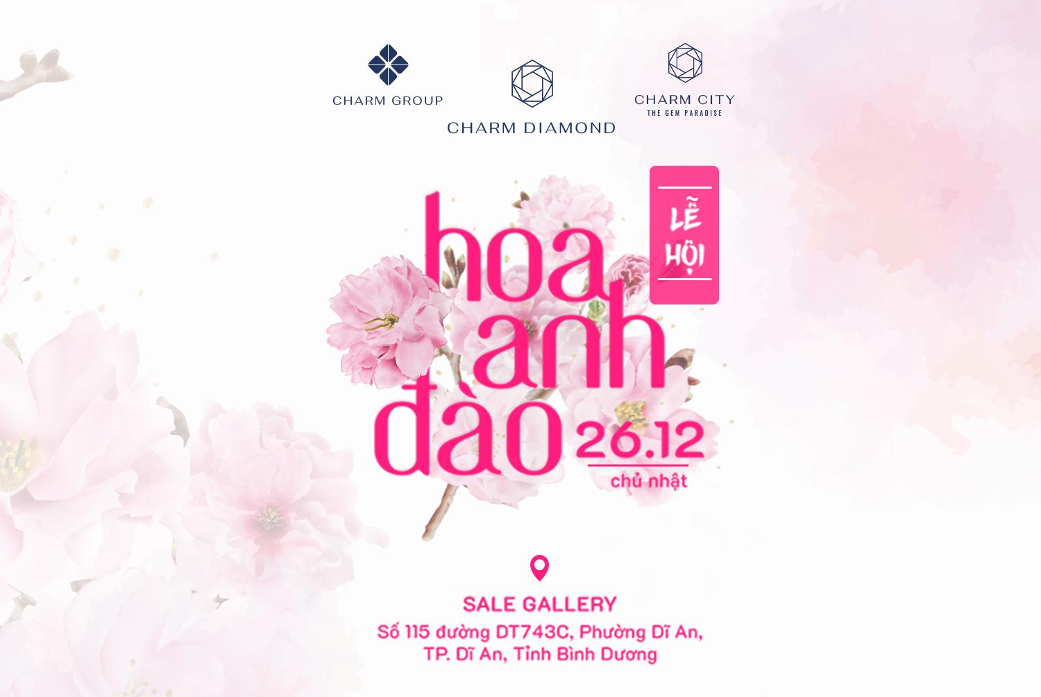 KHÔNG KHÍ LỄ HỘI NHẬT BẢN ĐÃ NGẬP TRÀN TẠI NHÀ MẪU CHARM DIAMOND