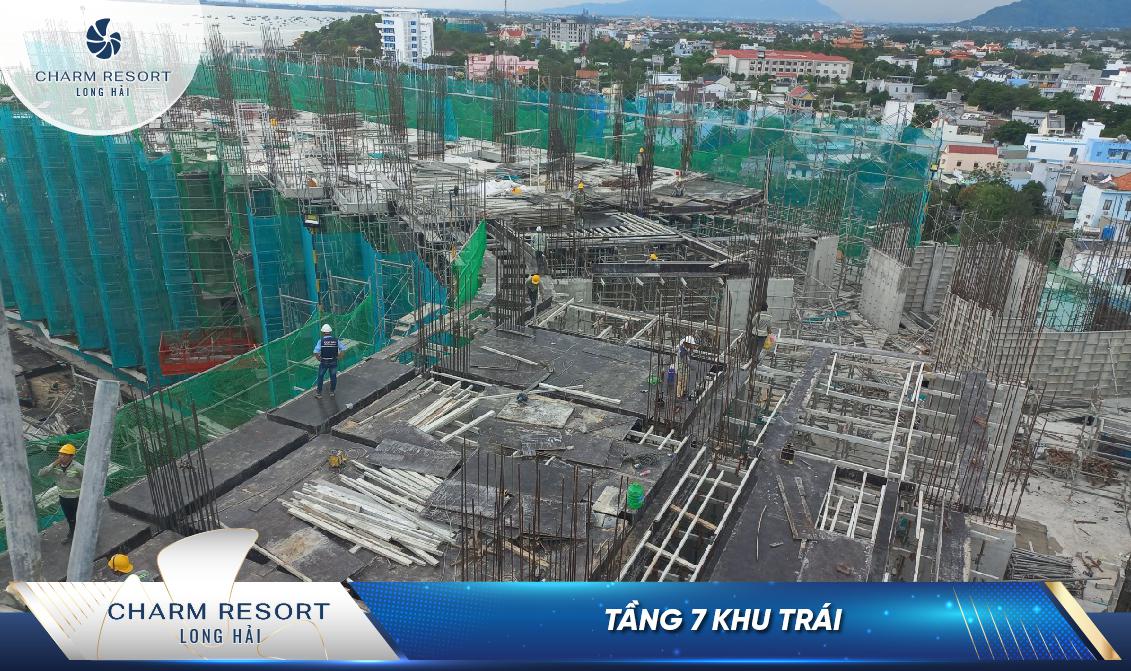 Tiến Độ Thi Công Charm Resort Long Hải (Tuần 2 Tháng 05/2022)