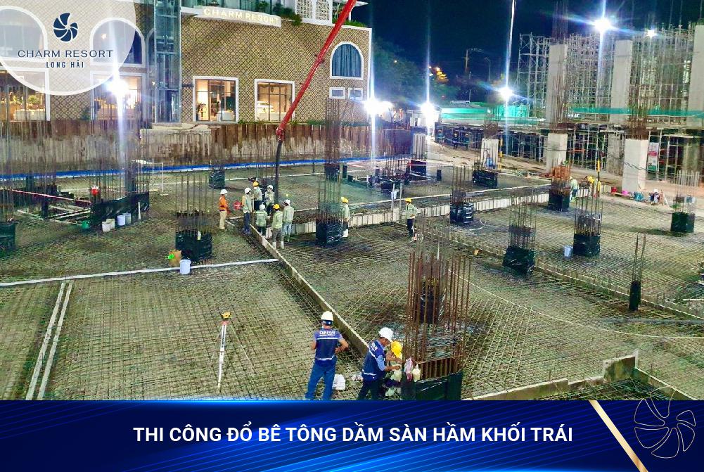 CẬP NHẬP TIẾN ĐỘ THI CÔNG CHARM RESORT LONG HẢI THÁNG 12/2021