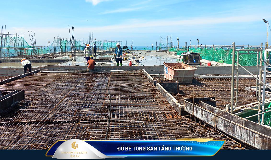 TIẾN ĐỘ CHARM RESORT LONG HẢI (TUẦN 2 THÁNG 08/2022)