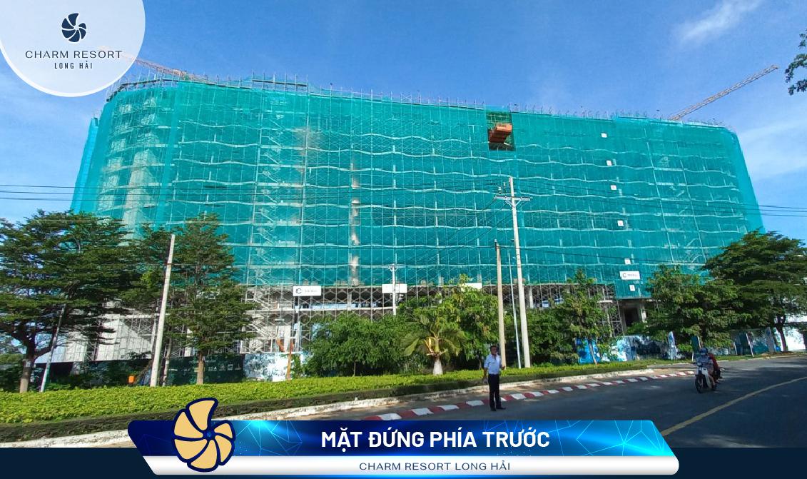 TIẾN ĐỘ CHARM RESORT LONG HẢI (TUẦN 1 THÁNG 08/2022)