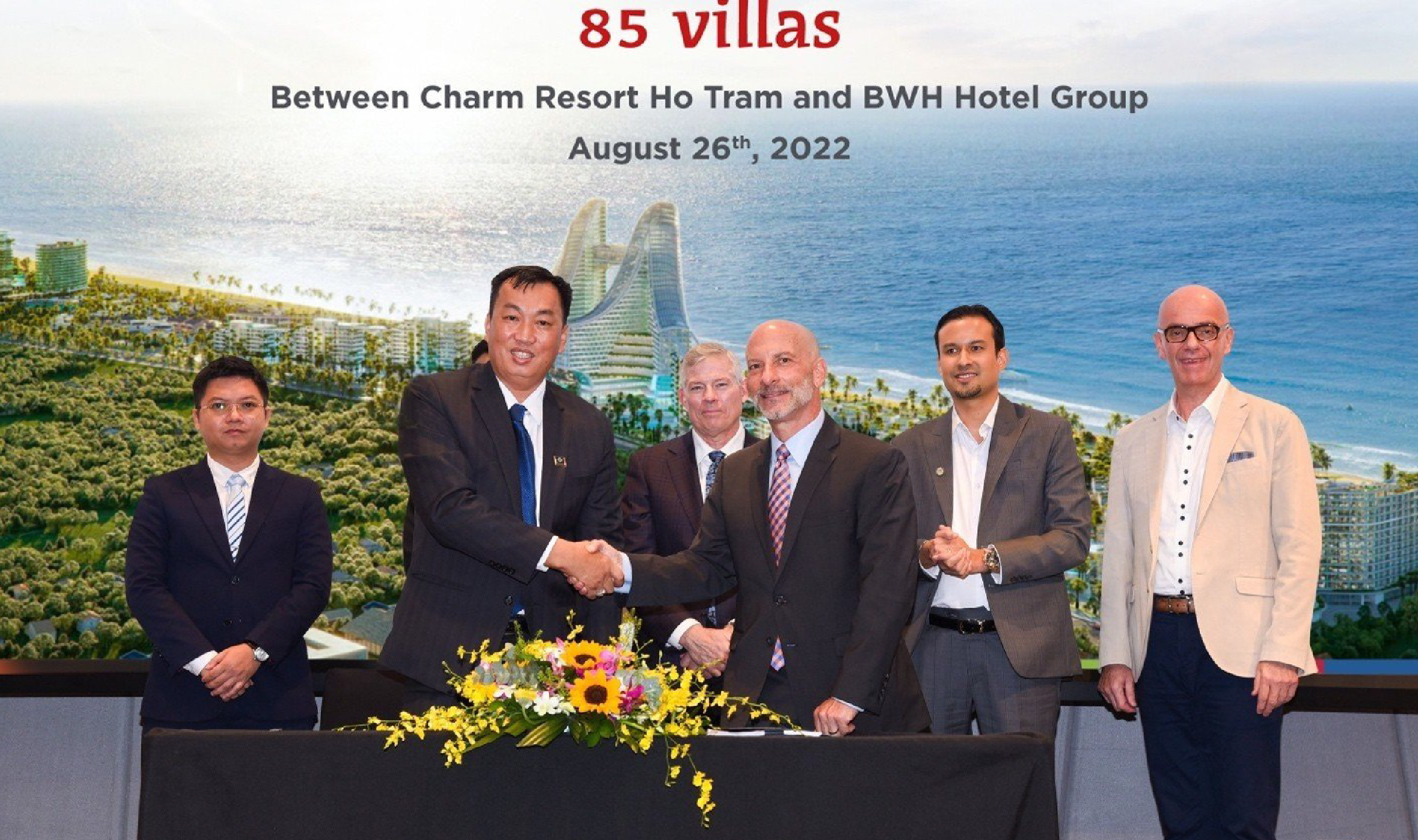 3 thương hiệu thuộc BWH Hotel Group tham gia quản lý vận hành Charm Resort Hồ Tràm